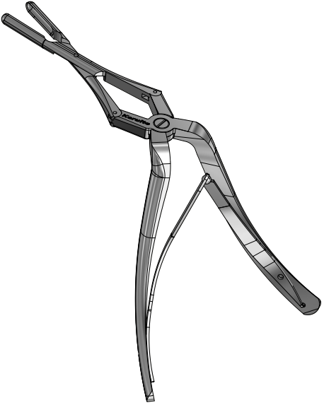 鼻中隔咬骨鉗 Nasal septum vise